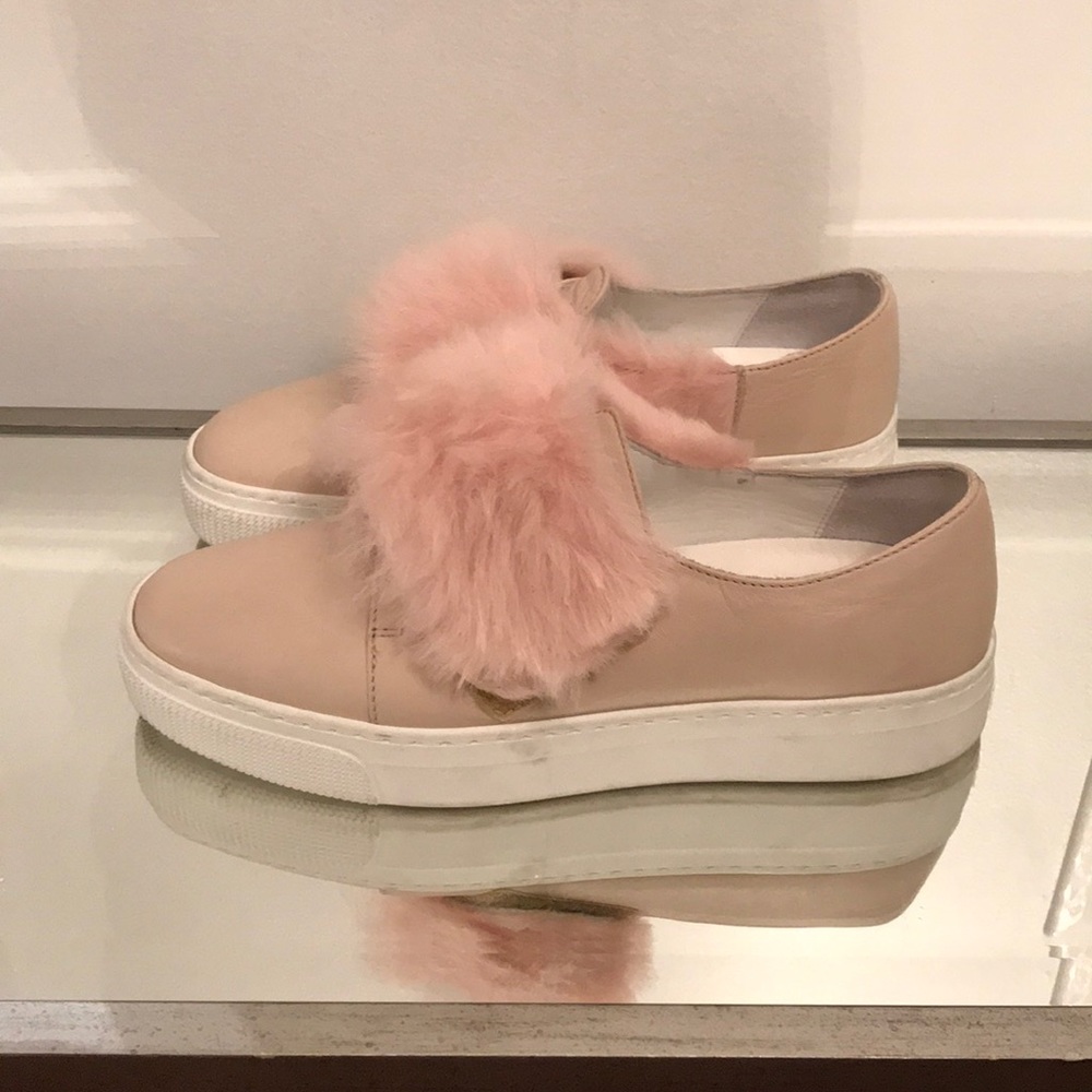 ZCD Montreal sneakers with fur and leather size 37